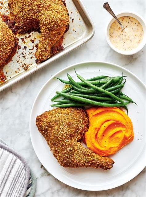 baked-almond-crusted-chicken-with-carrot-pure-ricardo image