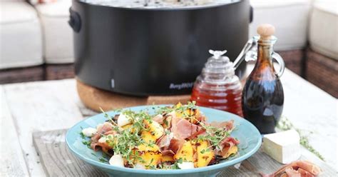 grilled-peaches-with-brie-and-prosciutto-the-inspired image