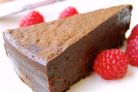 flourless-chocolate-truffle-cake-recipe-king-arthur-baking image