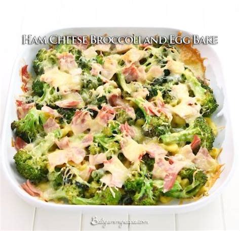 ham-cheese-broccoli-and-egg-bake-allfoodrecipes image