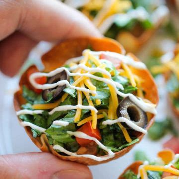 mini-taco-salad-cups-damn-delicious image