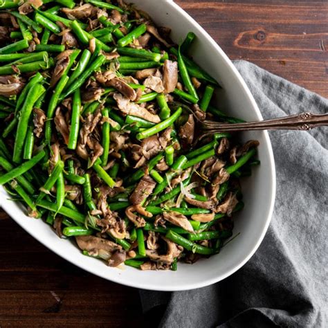 green-beans-and-mushrooms-with-shallots-recipe-the image