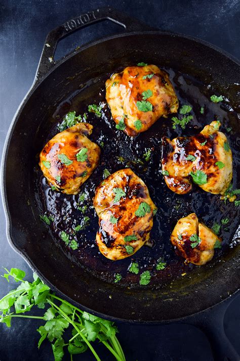 skillet-cilantro-lime-chicken-thighs-recipe-kitchen image