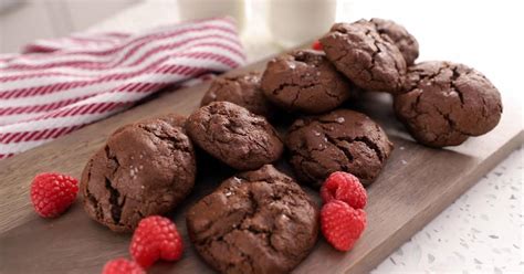 double-chocolate-chip-cookies-recipe-yummly image