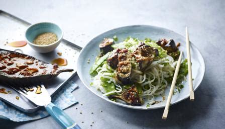 miso-aubergine-noodles-recipe-bbc-food image