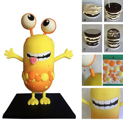 260-best-monster-cakes-ideas-monster-cake-cupcake image