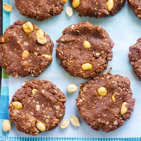 healthy-no-bake-protein-cookies-ifoodrealcom image