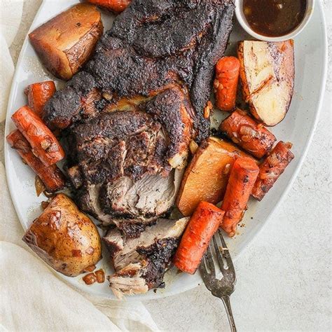the-best-slow-cooker-pork-roast-easy image