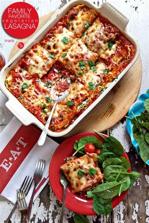 family-favorite-vegetarian-lasagna-marla-meridith image