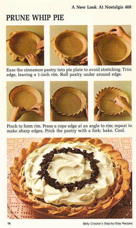 prune-whip-pie-vintage-recipe-cards image