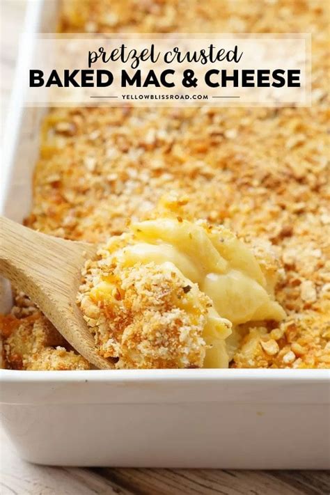 best-ever-baked-mac-and-cheese-with-a-pretzel-crust image