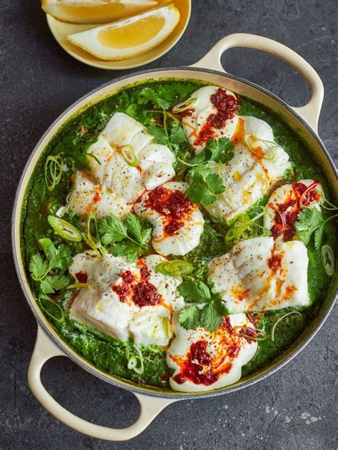 one-pan-herby-green-rice-fish-jamie-oliver image