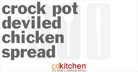 crock-pot-deviled-chicken-spread image
