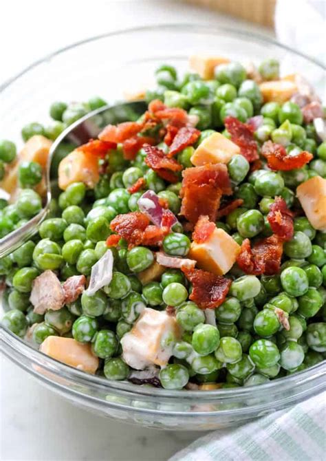 simple-pea-salad-classic-recipe-all-things-mamma image