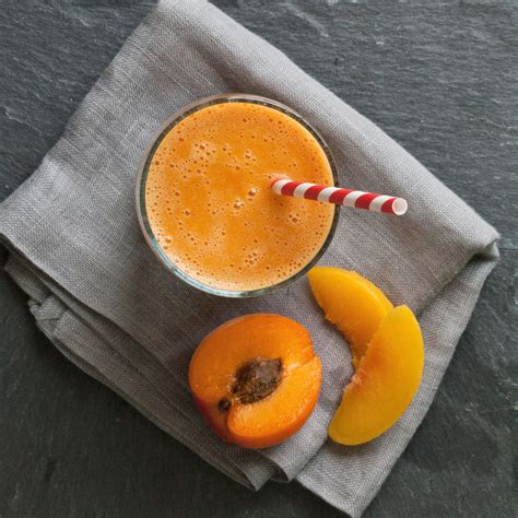 apricot-peach-smoothie-recipe-eatingwell image
