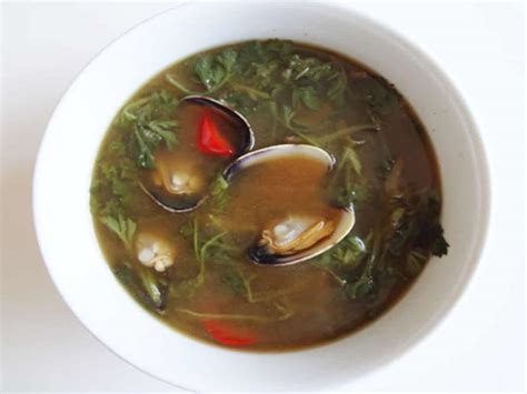 mugwort-soup-ssukguk-recipe-by-maangchi image