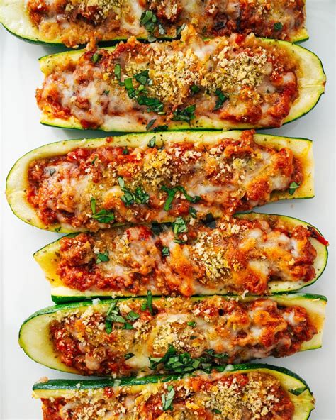 stuffed-zucchini-boats-a-couple-cooks image