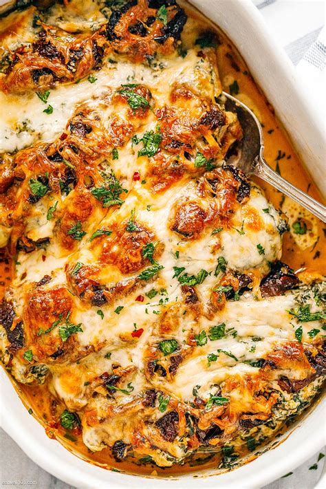 baked-tuscan-chicken-casserole-recipe-eatwell101 image