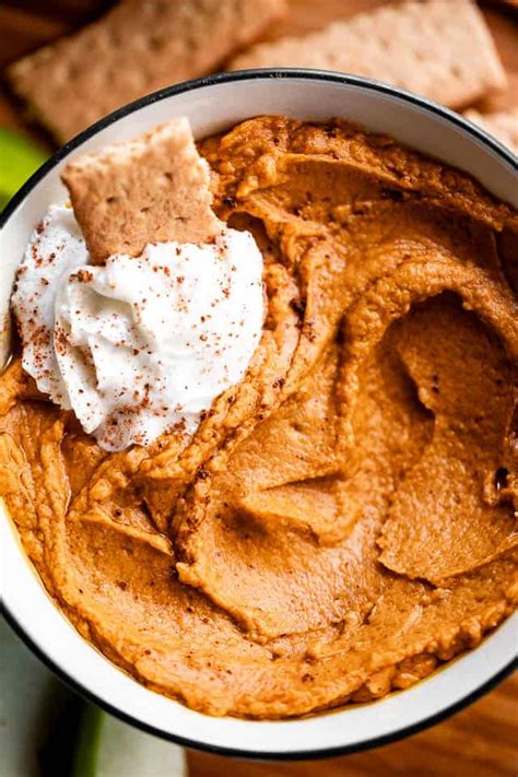 easy-pumpkin-peanut-butter-dip-recipe-diethood image