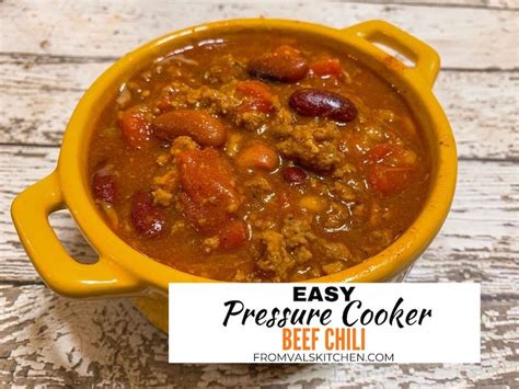 easy-pressure-cooker-beef-chili-recipe-from-vals-kitchen image