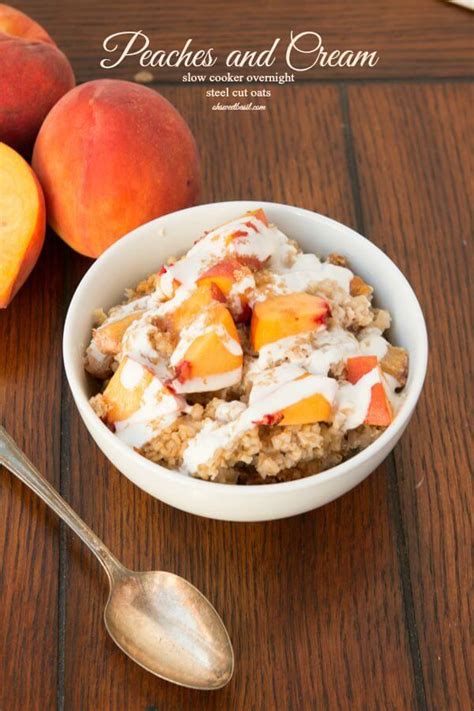 peaches-and-cream-slow-cooker-overnight-steel-cut-oats image