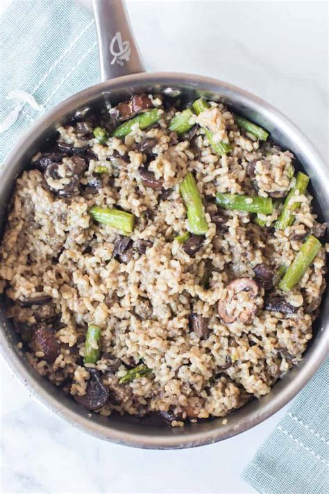 sausage-asparagus-and-mushroom-risotto-bless-this image