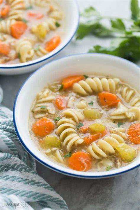 turkey-noodle-soup-instant-pot-or-slow-cooker-the image