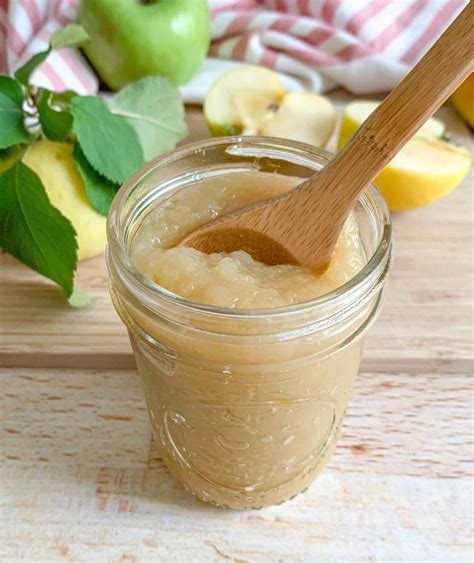 natural-and-homemade-unsweetened-applesauce image