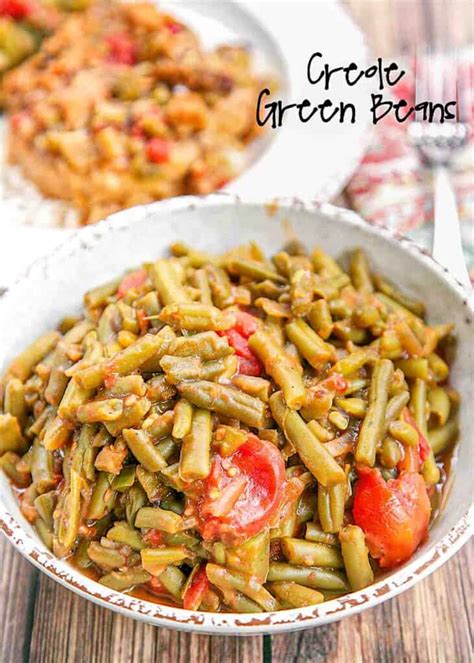 creole-green-beans-plain-chicken image