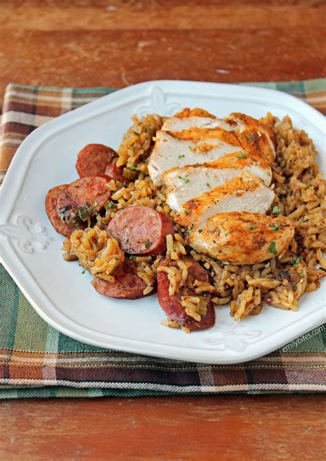 one-pot-spicy-dirty-rice-with-chicken-and-sausage image