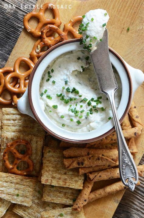 garlic-and-chive-cottage-cheese-dip-recipe-an-edible image