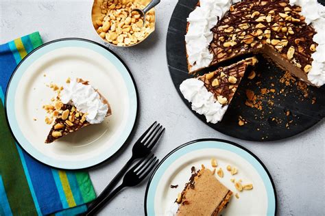 peanut-butter-silk-pie-recipe-with-a-fudge-layer-the image