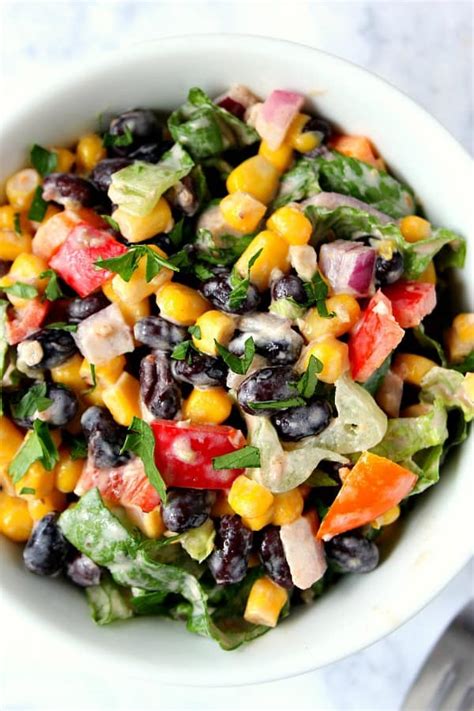 black-bean-taco-salad-recipe-crunchy-creamy-sweet image