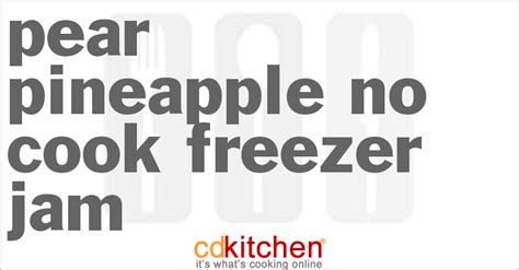 pear-pineapple-no-cook-freezer-jam image