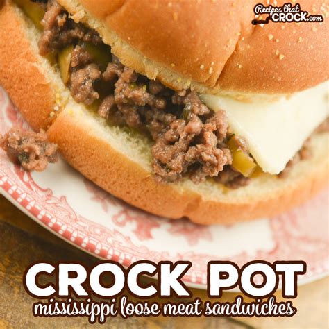 crock-pot-mississippi-loose-meat-sandwiches-low image