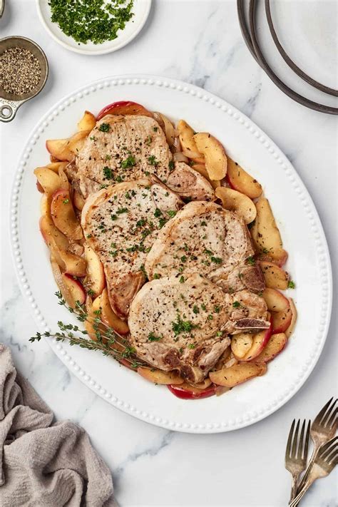 juicy-pork-chops-with-apples-and-onions-easy-dinner image