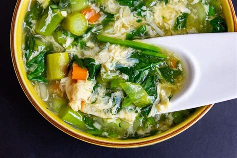 easy-egg-drop-soup-with-vegetables-two-kooks-in-the-kitchen image