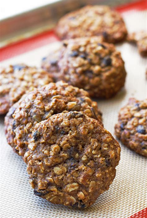 soft-chewy-oatmeal-raisin-cookies-recipe-little-spice image