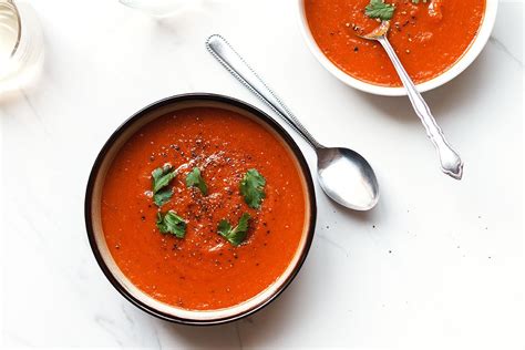 curry-tomato-soup-recipe-eatwell101 image