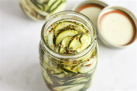 how-to-make-pickled-zucchini-the-kitchn image