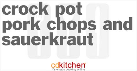 crock-pot-pork-chops-and-sauerkraut image