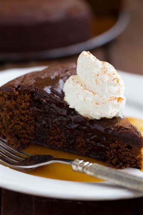 gingerbread-cake-with-caramel-sauce-the-recipe-critic image