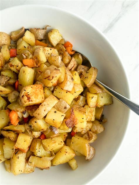 roasted-potatoes-with-onions-and-red-peppers-gittas image