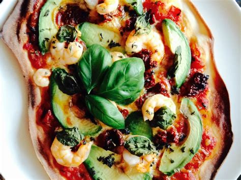 avocado-and-shrimp-pizza-recipe-kitchen-stories image