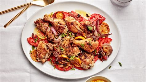 roast-chicken-with-fresh-tomatoes-recipe-bon-apptit image