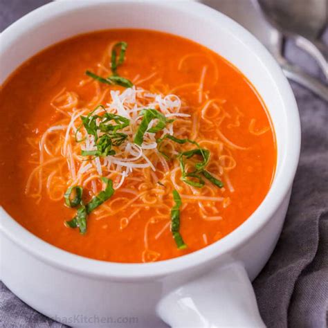 easy-tomato-soup-recipe-natashaskitchencom image