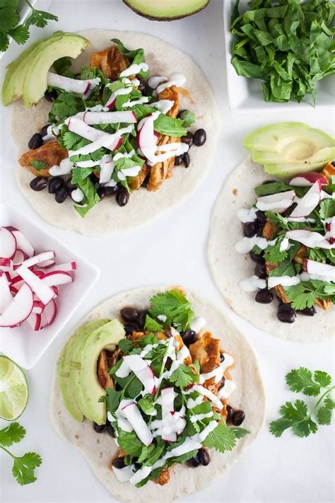 chipotle-chicken-tacos-with-lime-crema-the-rustic image