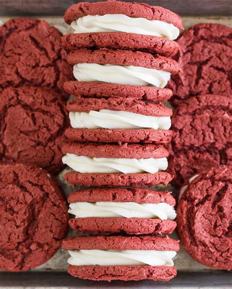 red-velvet-sandwich-cake-mix-cookies-best-cookie image
