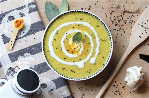 vegan-lentil-soup-vegan-food-living image