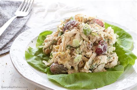 easy-seasoned-chicken-salad-recipe-everyday-dishes image